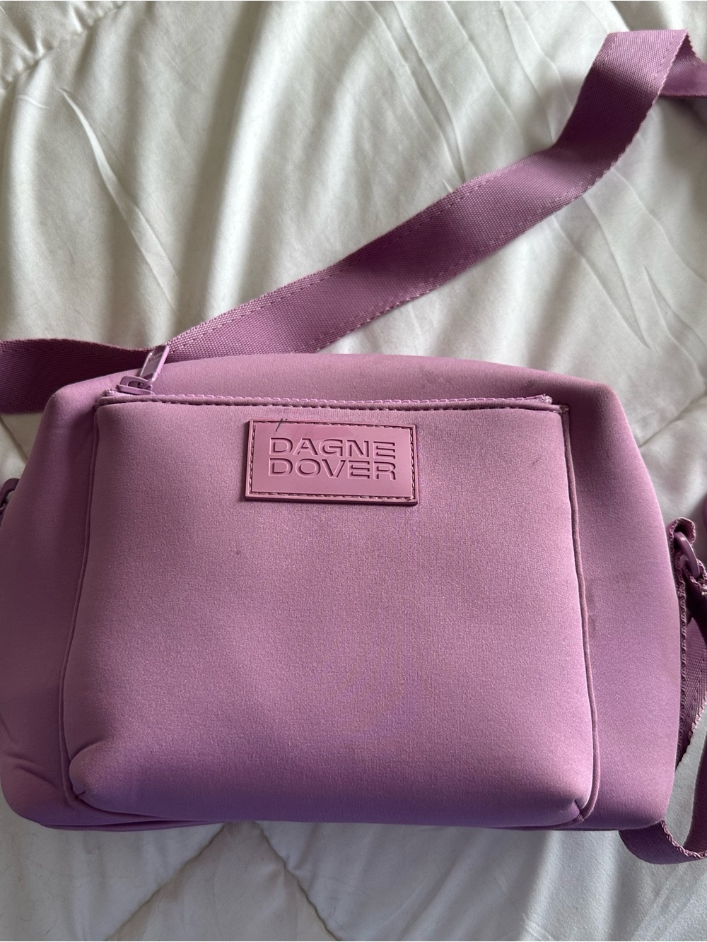 Dagne Dover Lavender Pink Crossbody Bag